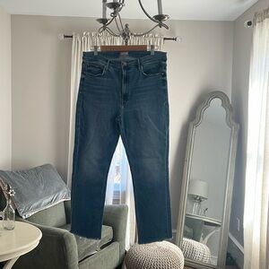 The Mid Rise Dazzler Ankle by MOTHER in Healing Jar. Size 34